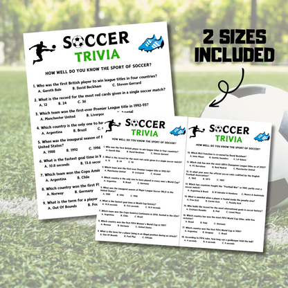 Soccer Trivia Game | Soccer Knowledge Quiz Game