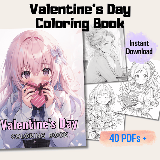 Valentine's Day Coloring Book 1: Valentine's Day