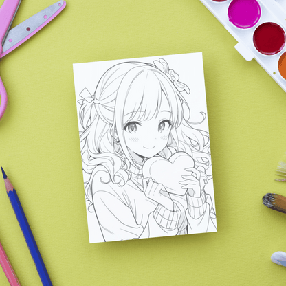 Valentine's Day Coloring Book 2: Valentine's Day Print Out Demo