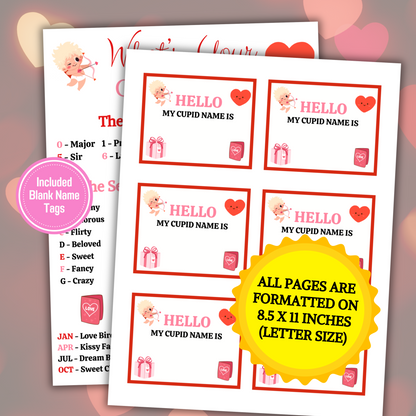 Valentines Day Games Bundle | 20 Party Games MEGA Bundle