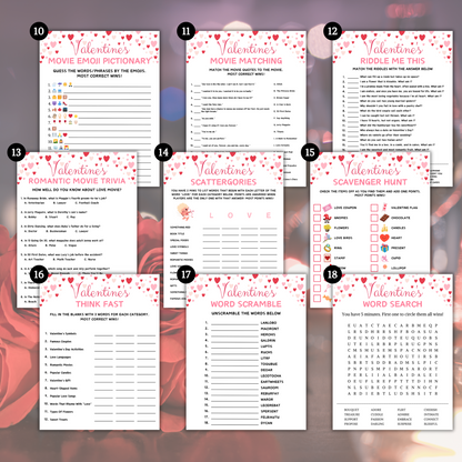 Valentine's Day Ultimate Games Bundle | 25 Best Seller Party Games Bundle