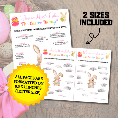 Who Is Most Like The Easter Bunny Game | Icebreaker Game