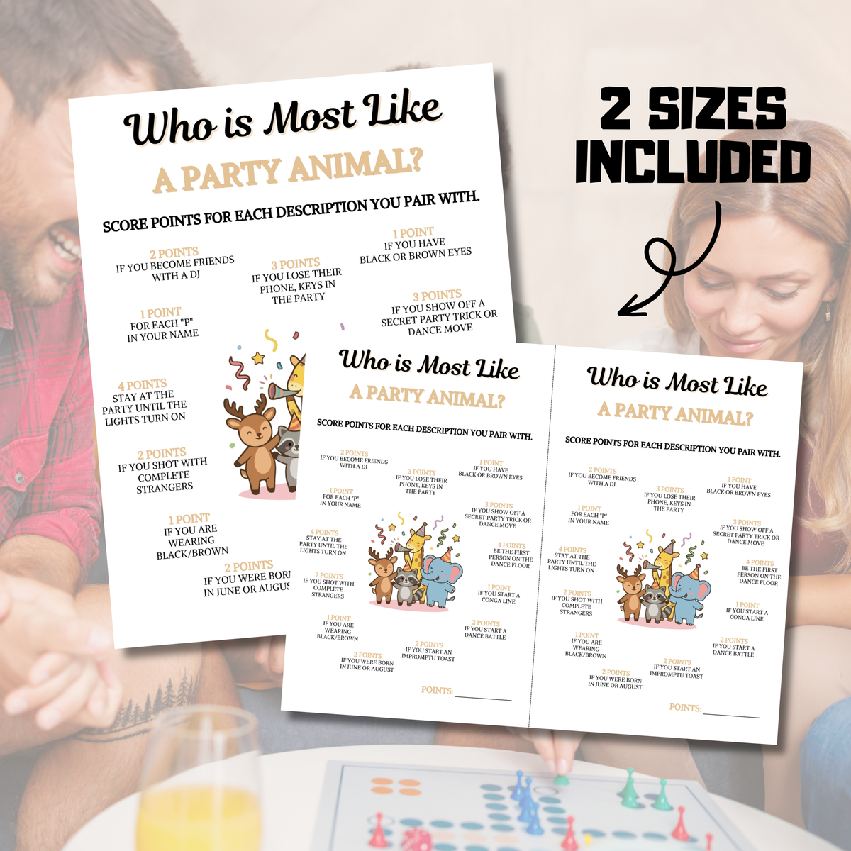 Who Is Most Like A Party Animal Game | Icebreaker Games