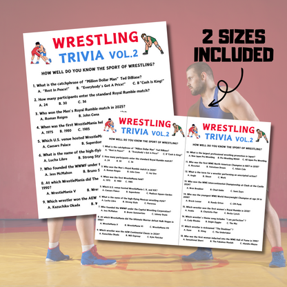 Wrestling Trivia Game Vol.2 | Wrestling Knowledge Quiz Game