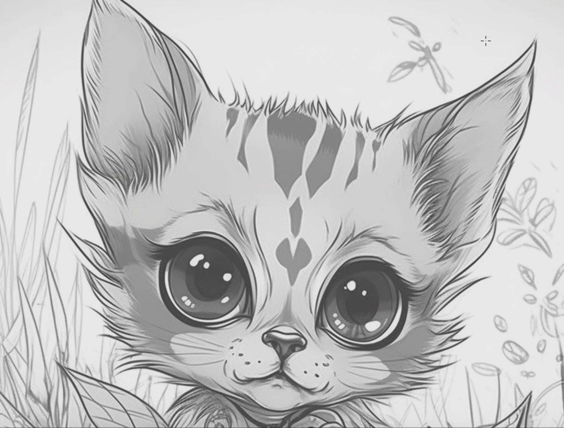 Cute Cat Family Coloring Book 1: Cute Baby Cats Demo Video