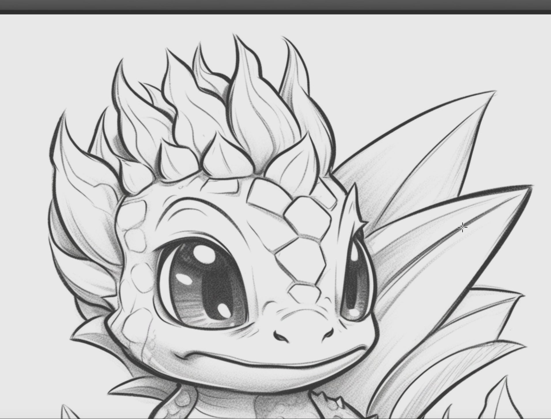 Baby Dragon Coloring Book 1: Cute Baby Dragons Demo Video