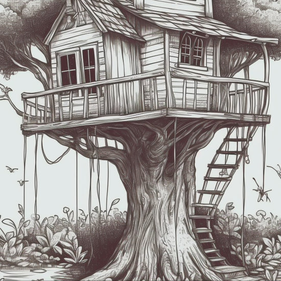 Treehouses Coloring Book 1: Treehouses Demo Video